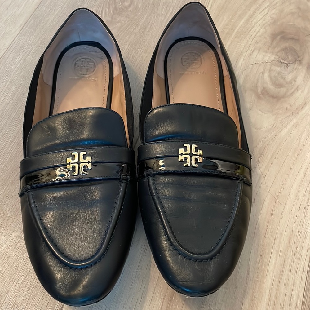 Tory Burch Loafer Flats Black